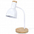 Настольная лампа-светильник SONNEN BR-372, на подставке, лампочка в ПОДАРОК!, E27, белый, 40 см