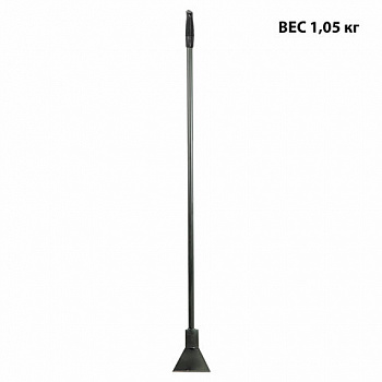 Ледоруб-топор 15 см, ВЕС 1,05 кг, металлическая ручка 135 см, D=25 мм, для уборки льда, наледи, слежавшегося снега, Б-3