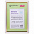 Рамка 21х30 см, пластик, багет 20 мм, BRAUBERG "HIT3", белая с двойной позолотой, стекло