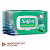 Салфетки влажные 72 шт., SALFETI Antibacterial, антибактериальные, с пластиковым клапаном