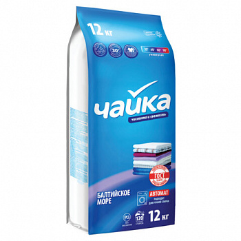 Стиральный порошок автомат универсальный 12кг ЧАЙКА "Балтийское море", СОНЦА Беларусь