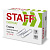 Скрепки STAFF "EVERYDAY", 28 мм, никелированные, 100 шт., в картонной коробке
