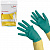 Перчатки МНОГОРАЗОВЫЕ латексные VILEDA, х/б напыление, СВЕРХПРОЧНЫЕ (неопрен), размер 8,5-9, L (большой), зелено-желтые, вес 125 г