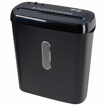 Уничтожитель (шредер) CACTUS CS-SH-A1, 2 уровень секретности, полоски 6 мм, 6 листов, корзина 8 литров