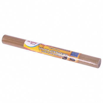 Бумага для выпечки профессиональная силиконизированная 38 см х 8 м, 41 г/м2, LAIMA